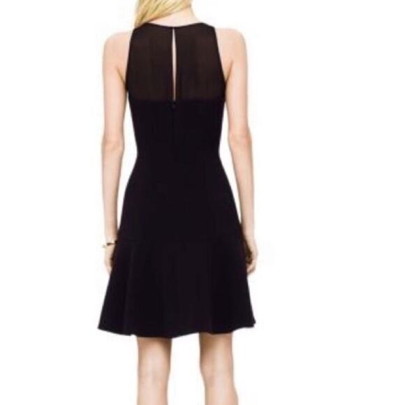 Club Monaco Lorna Cocktail Dress size 4 Black Mermaid Silhouette - Picture 6 of 9